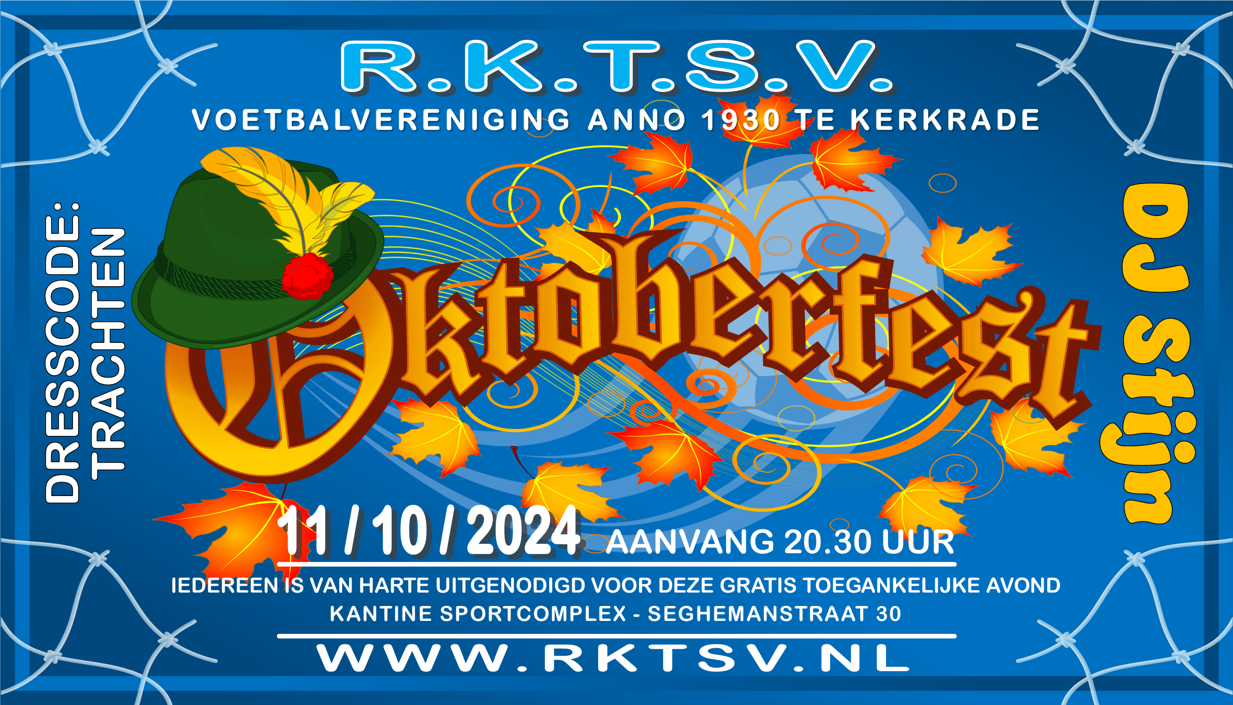 Affiche Oktoberfest 2024 – liggend